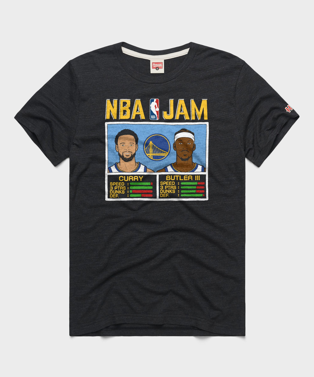 NBA Jam Warriors Curry And Butler III