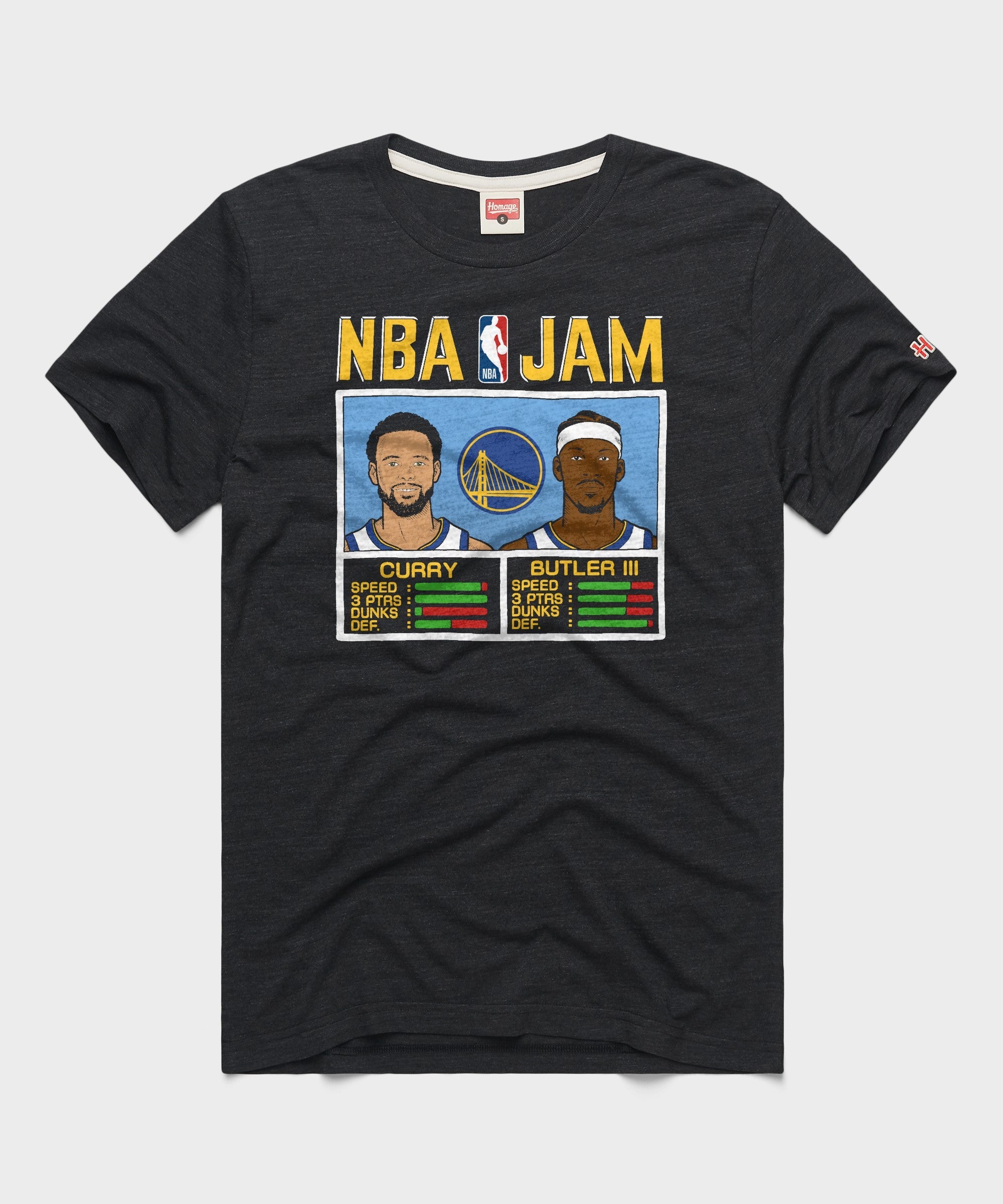 NBA Jam Warriors Curry And Butler III