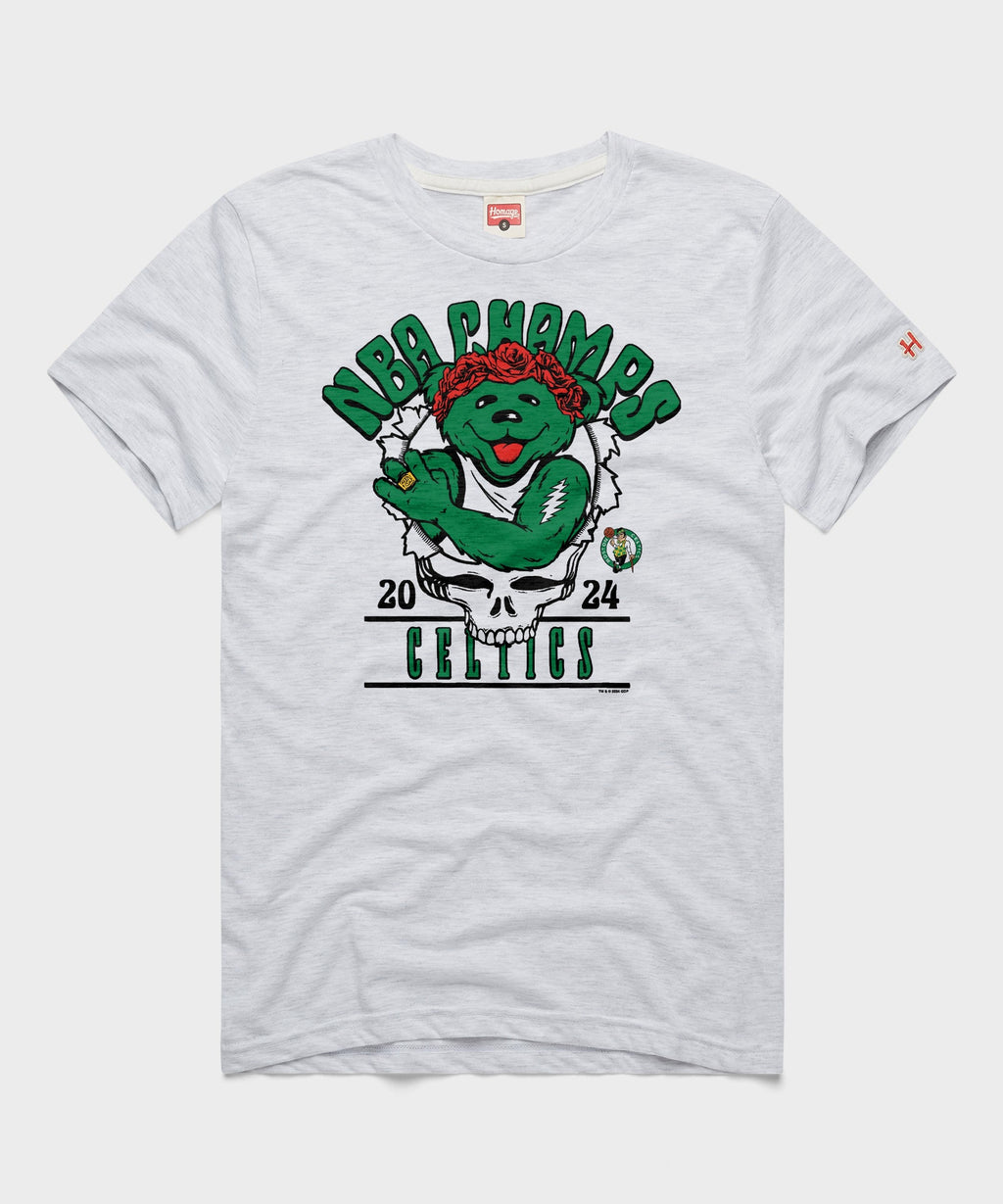 NBA x Grateful Dead 2024 Champs Celtics