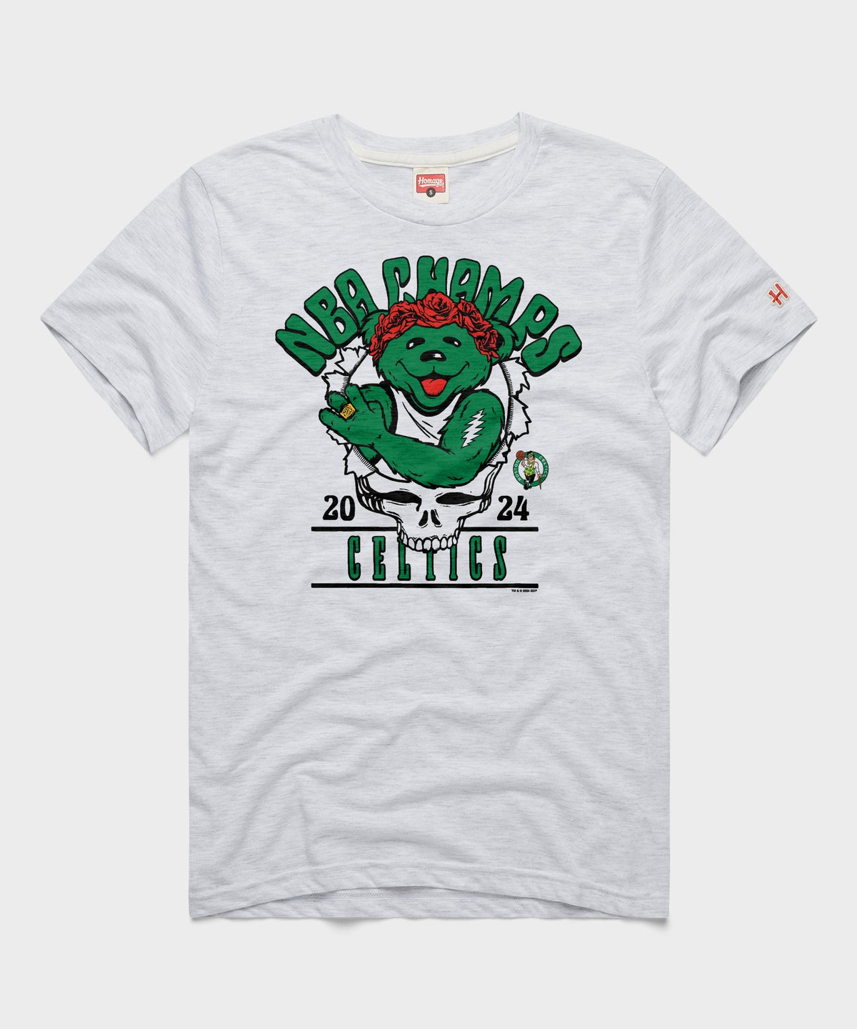 NBA x Grateful Dead 2024 Champs Celtics