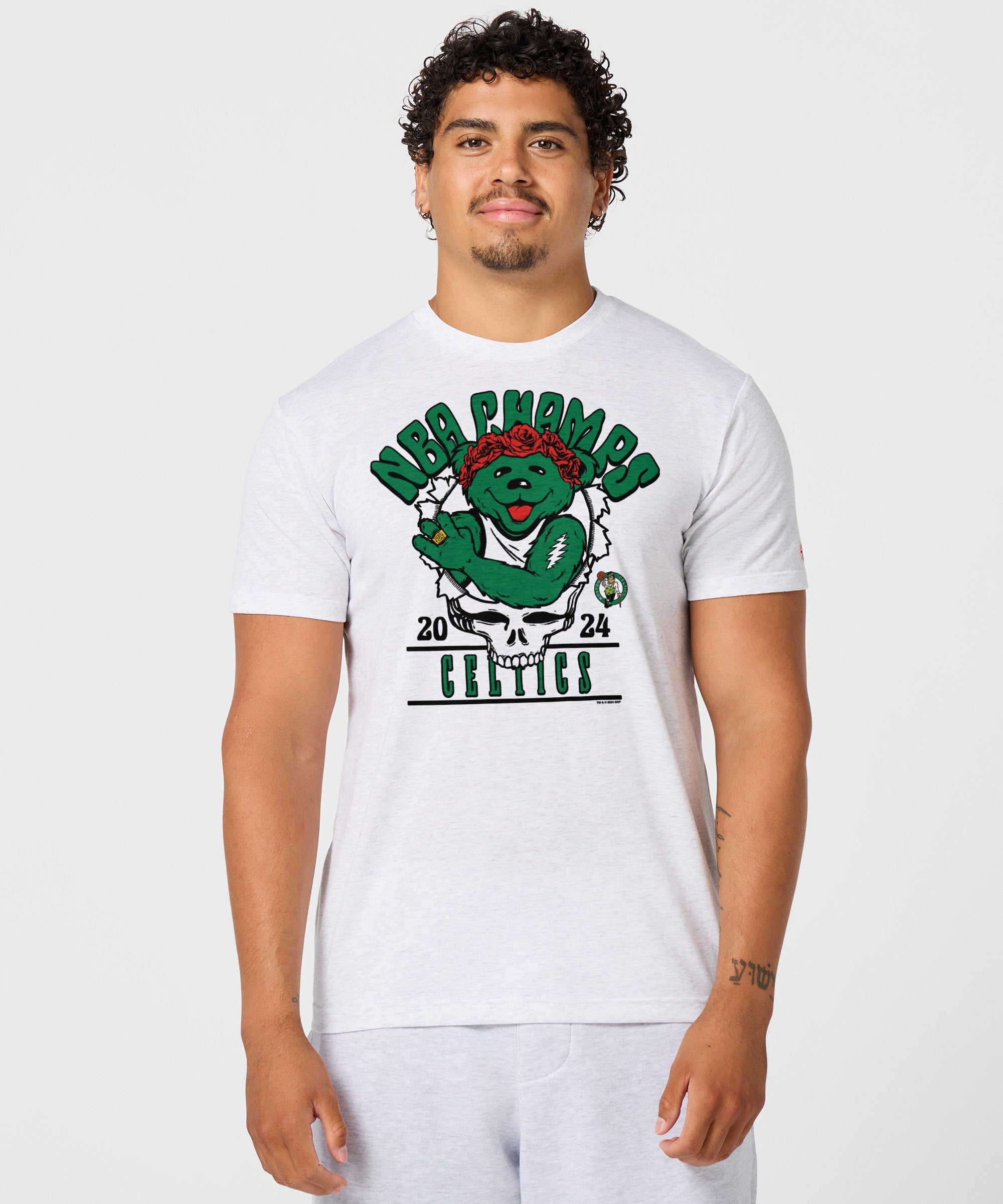 NBA x Grateful Dead 2024 Champs Celtics