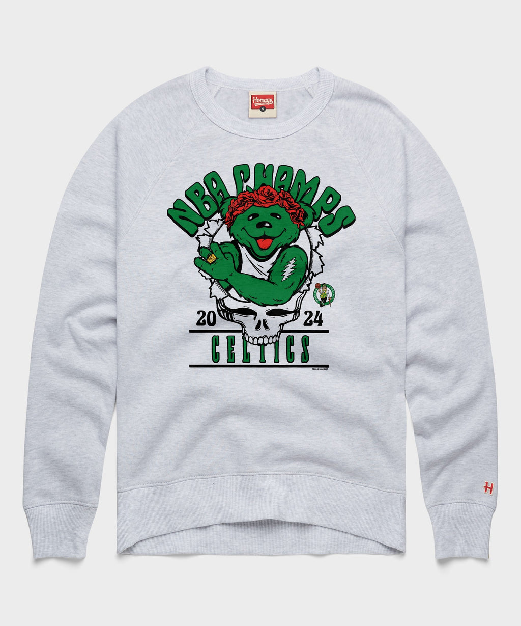 NBA x Grateful Dead 2024 Champs Celtics Crewneck
