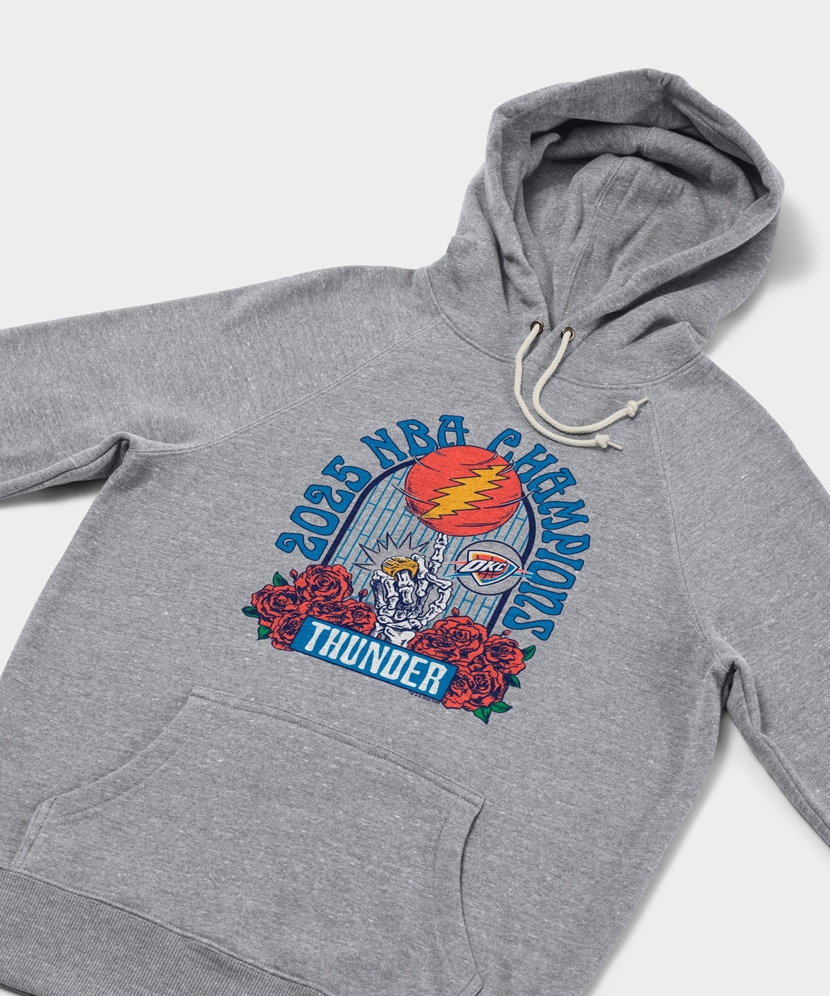 NBA x Grateful Dead 2025 Champs Thunder Hoodie