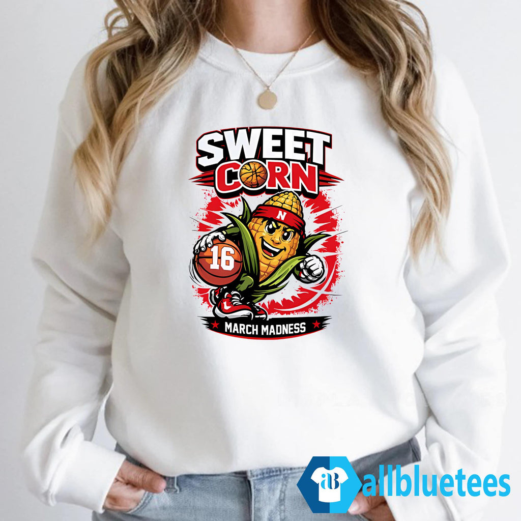 Nebraska Basketball Sweet Corn 16 March Madness Shirt