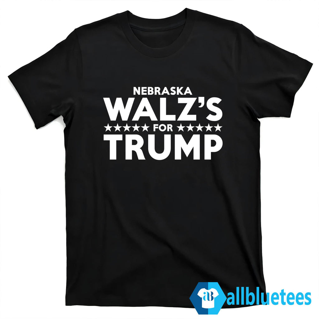 Nebraska Walz’s For Trump Shirt