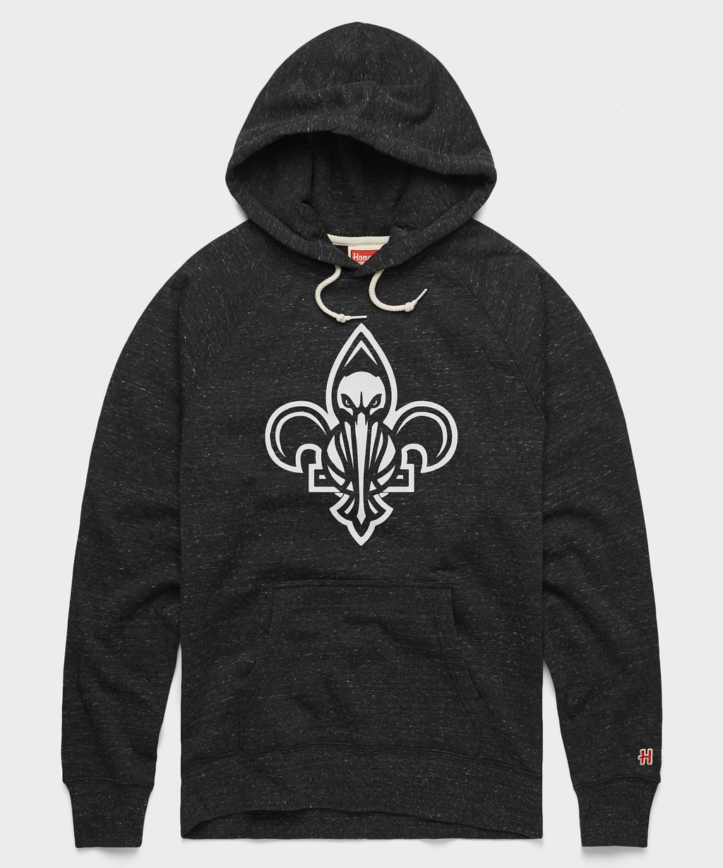 New Orleans Pelicans Blacktop Logo Hoodie