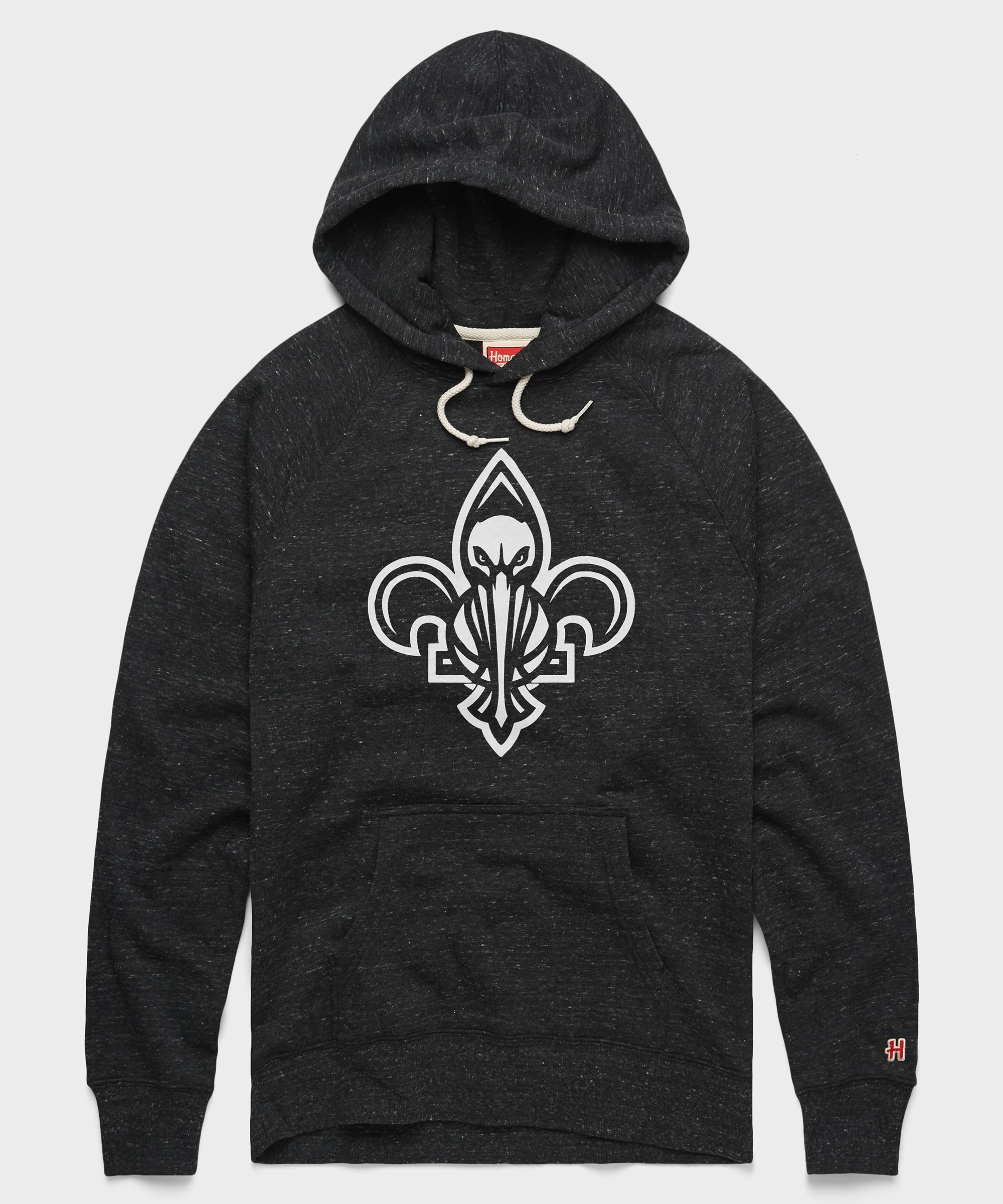 New Orleans Pelicans Blacktop Logo Hoodie