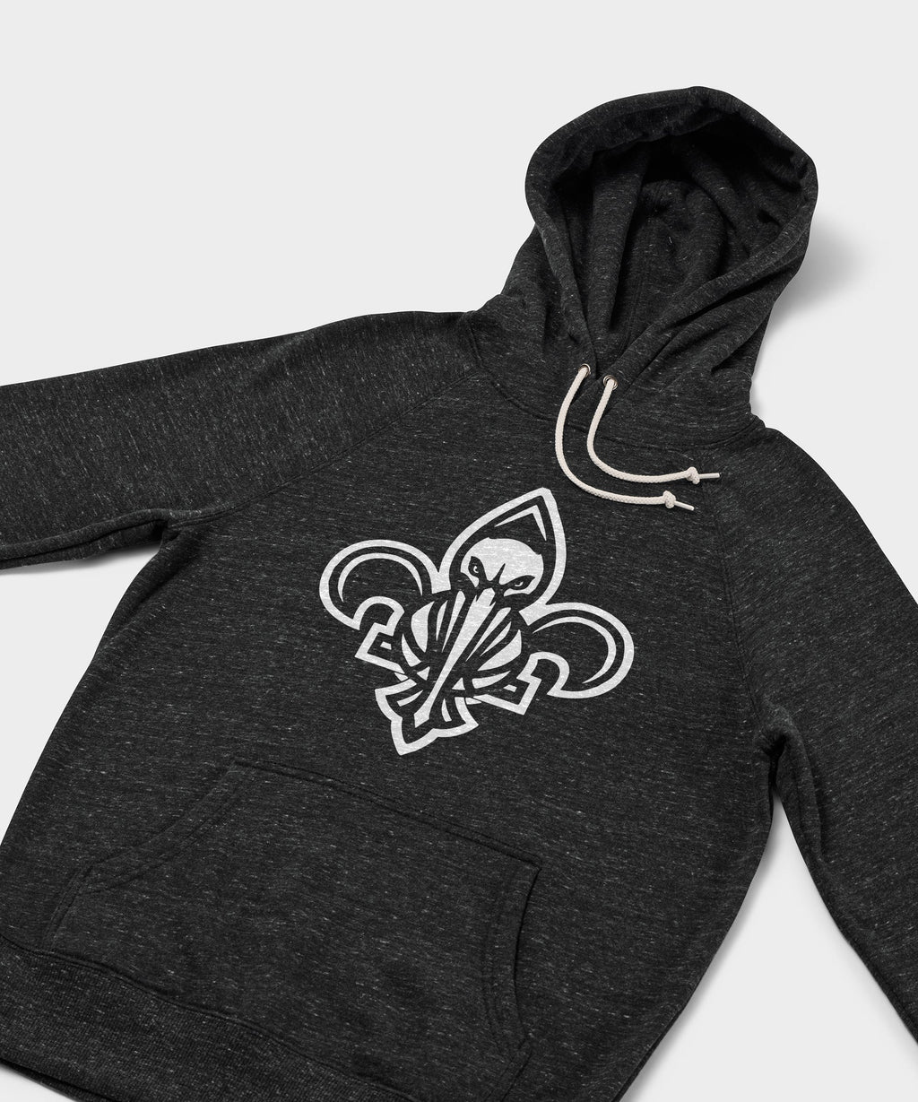 New Orleans Pelicans Blacktop Logo Hoodie