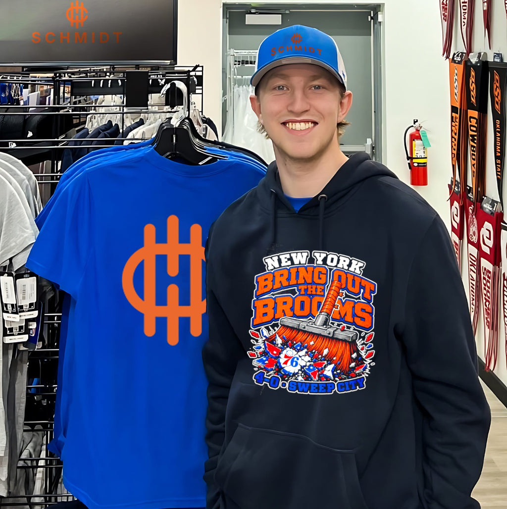 New York Bring out the Brooms 4-0 Sweep City clean 76ers shirt