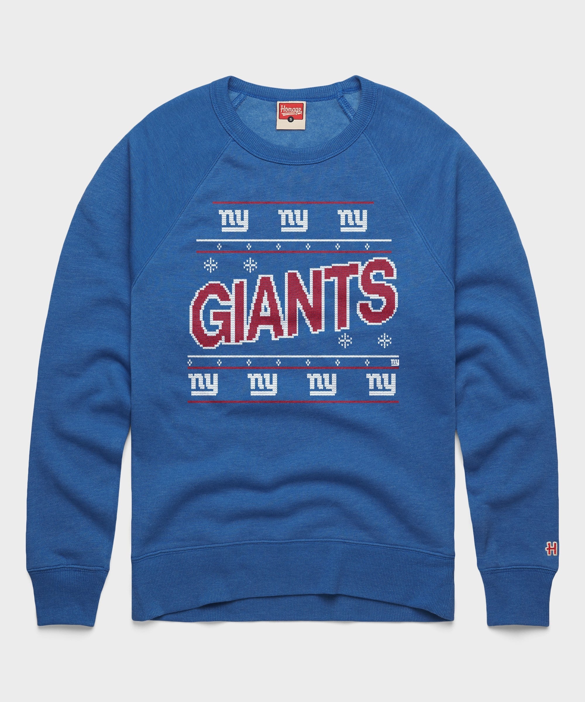 New York Giants Holiday Crewneck