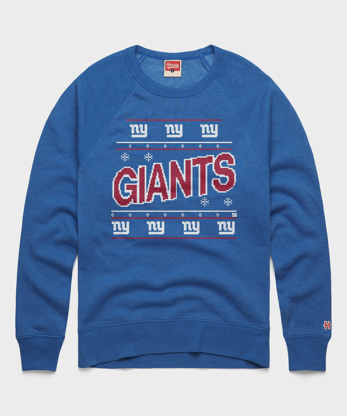 New York Giants Holiday Crewneck