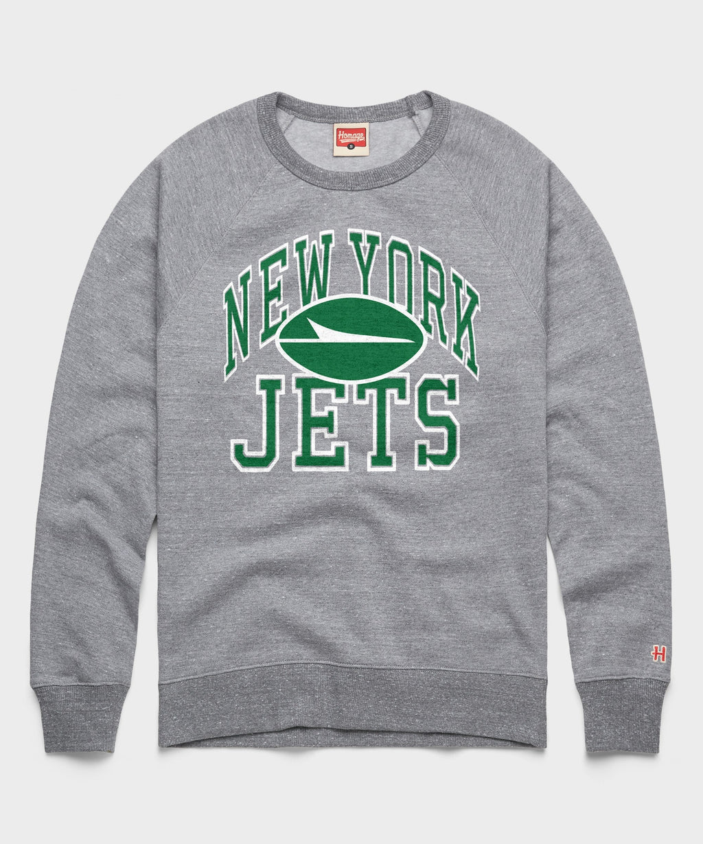 New York Jets Arch Crewneck