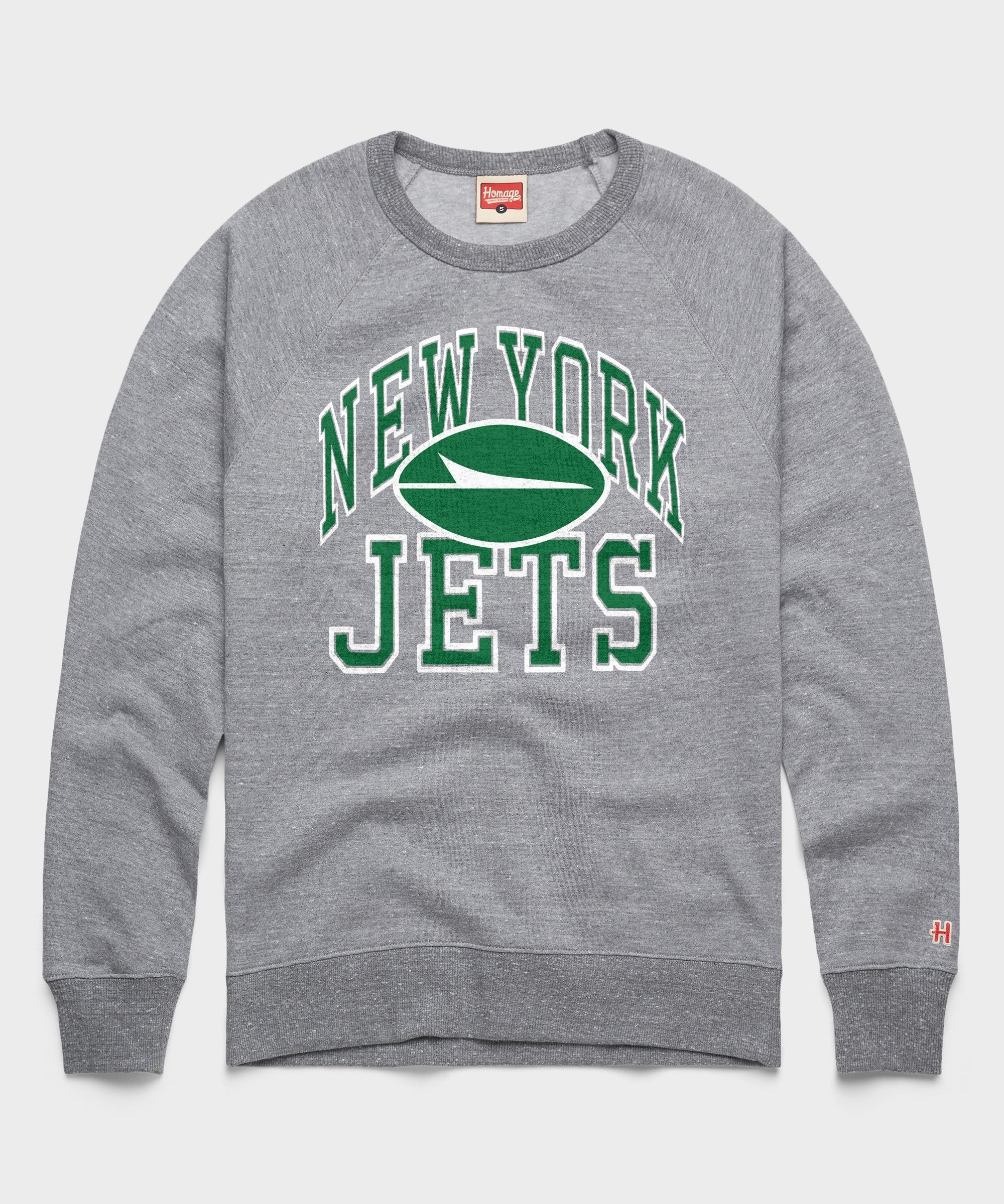 New York Jets Arch Crewneck