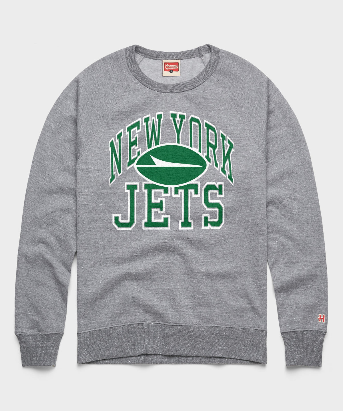New York Jets Arch Crewneck