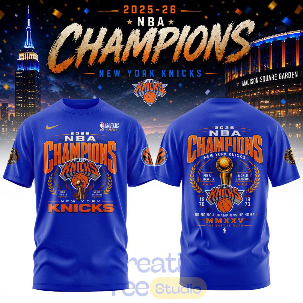 New York Knick 2026 NBA Champions T-Shirt