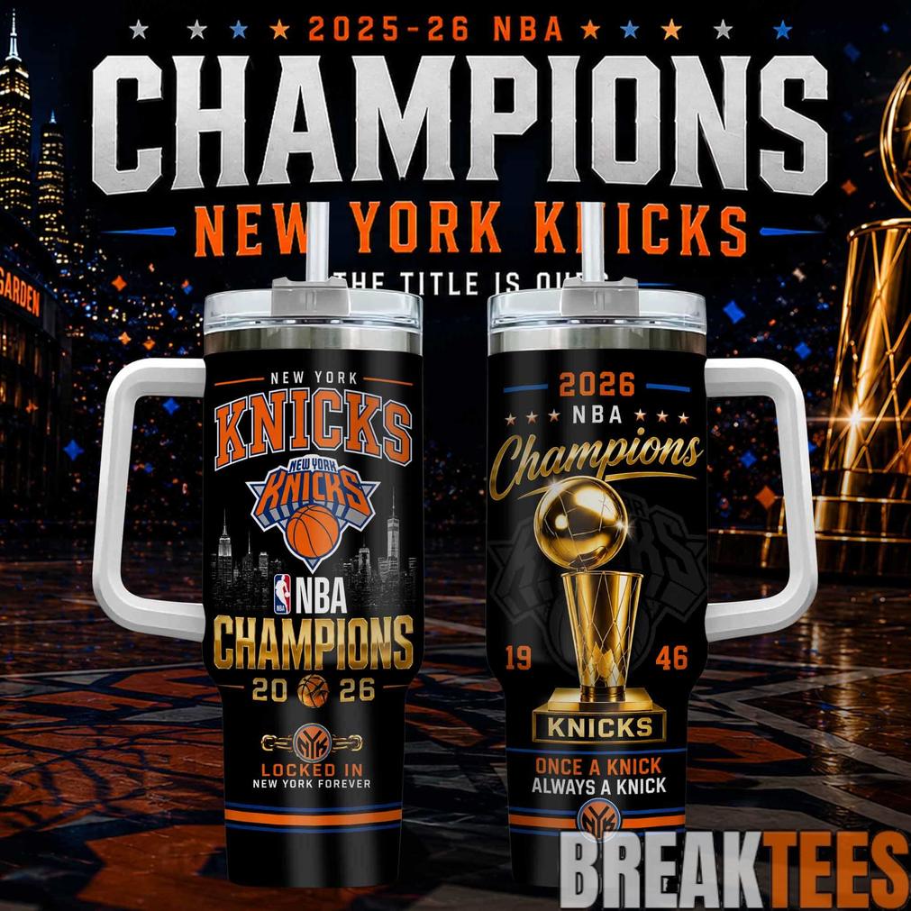 New York Knick 2026 NBA Champions Tumbler