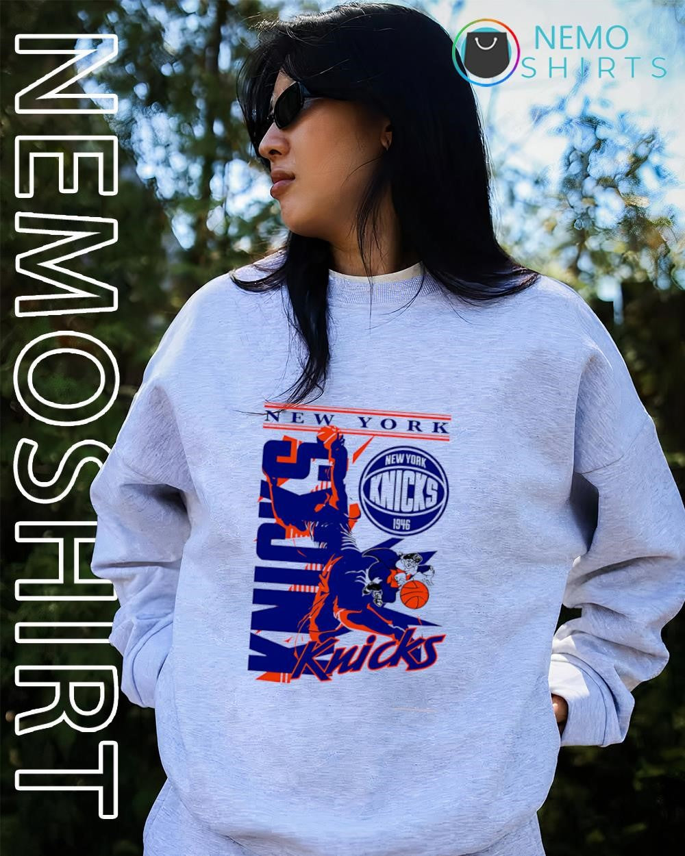 New York Knicks 1946 sport classics player shirt
