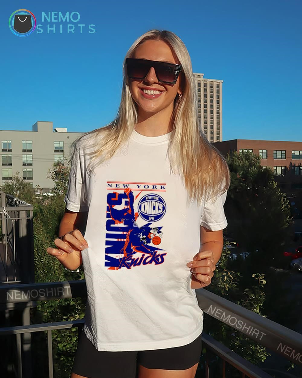New York Knicks 1946 sport classics player shirt