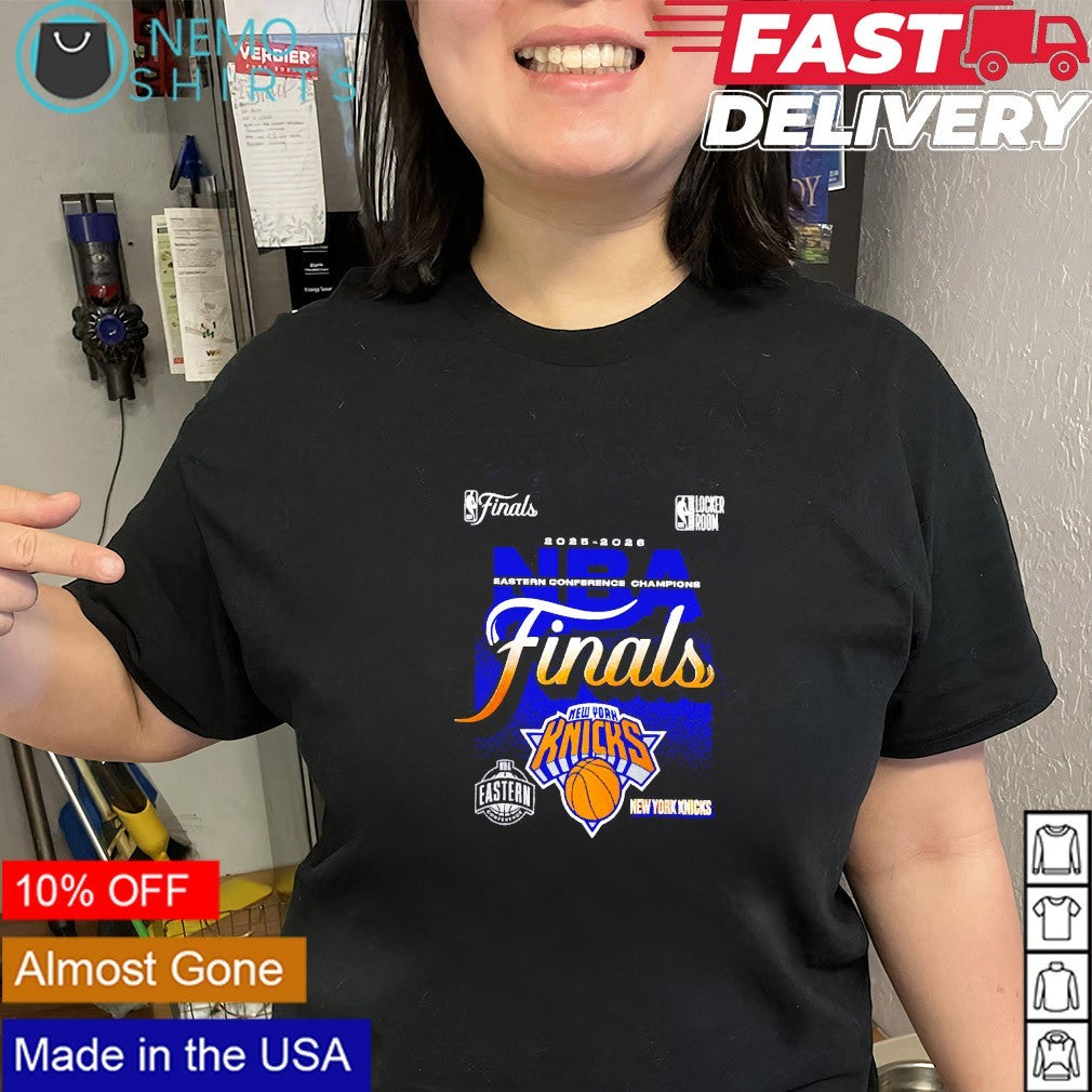 New York Knicks 2025 2026 NBA Finals Eastern Conference champions shirt