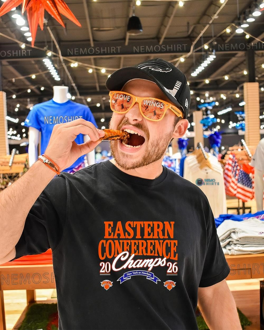 New York Knicks 2026 Eastern Conference Champs New York or Nowhere shirt