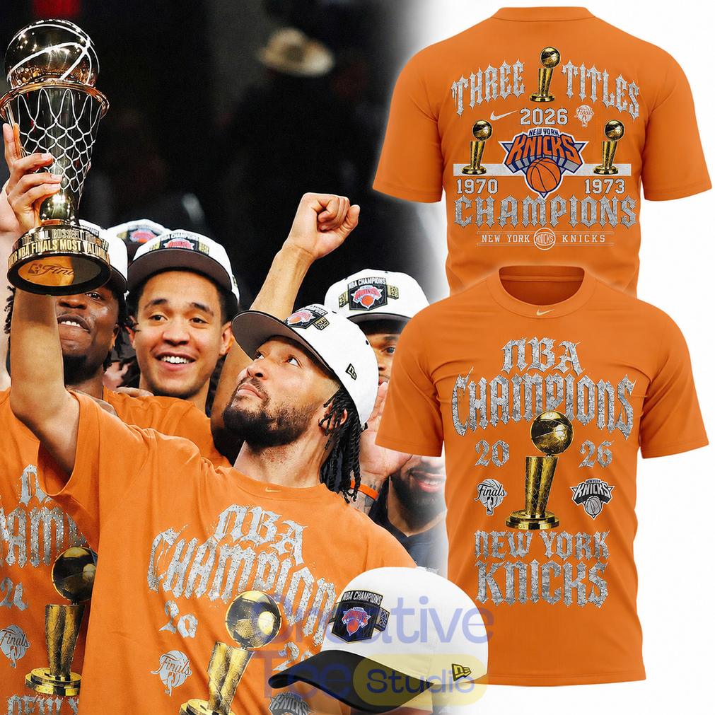 New York Knicks 2026 NBA Finals Champions Limited Edition T-Shirt