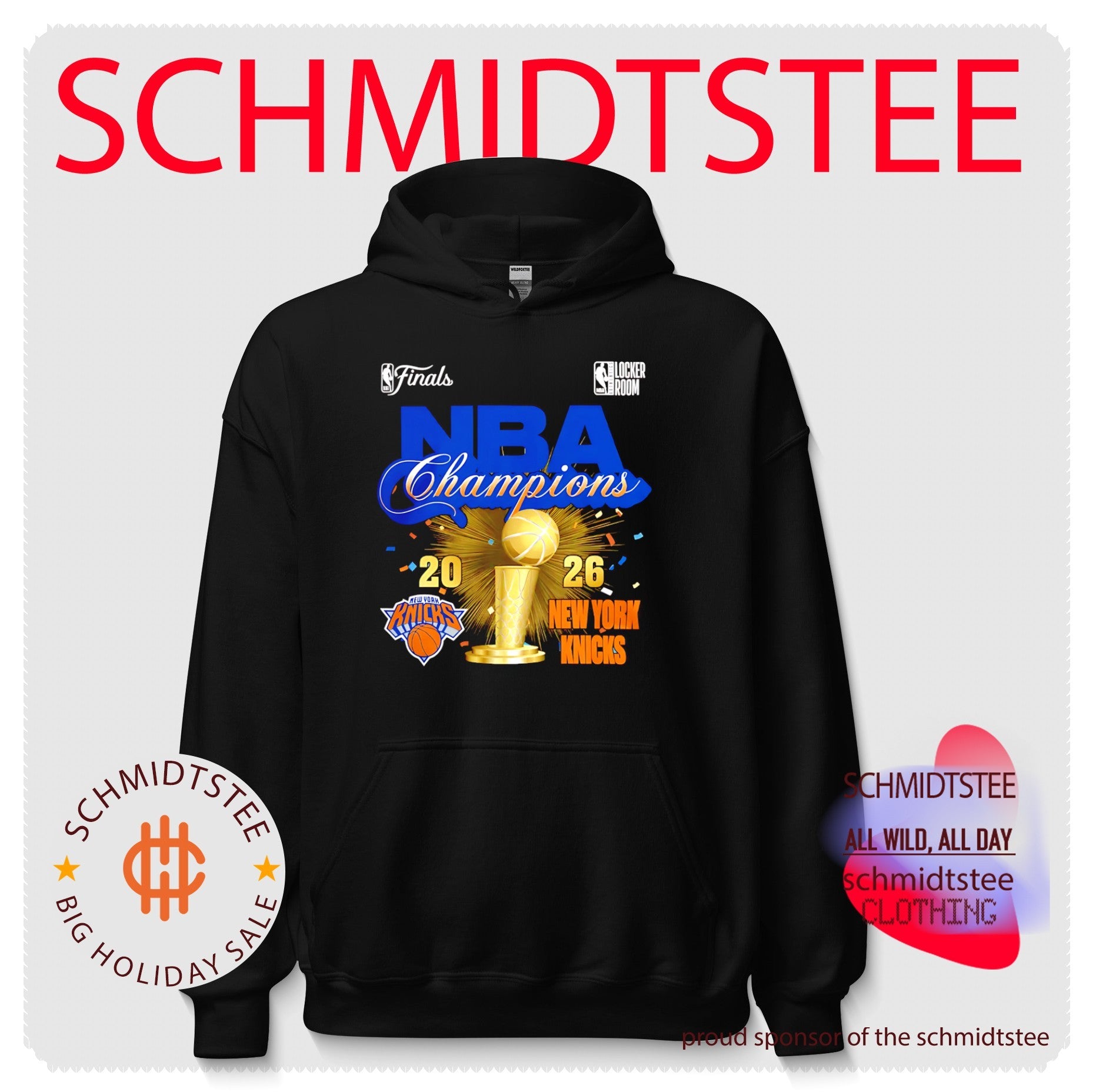 New York Knicks 2026 NBA Finals Champions Locker Room trophy shirt
