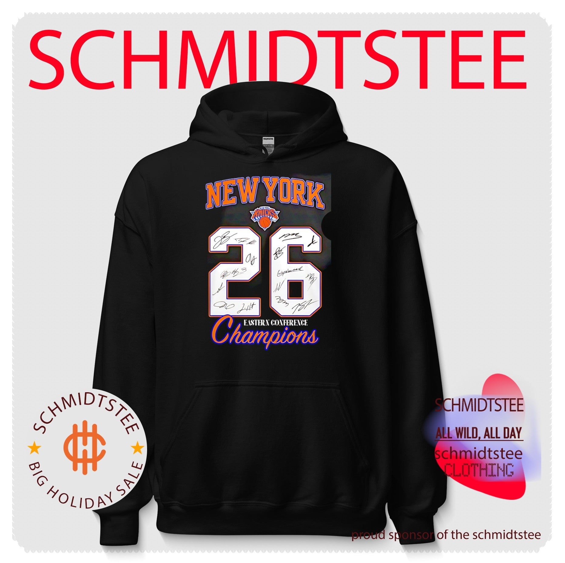 New York Knicks 26 Eastern Conference Champions signature shirt