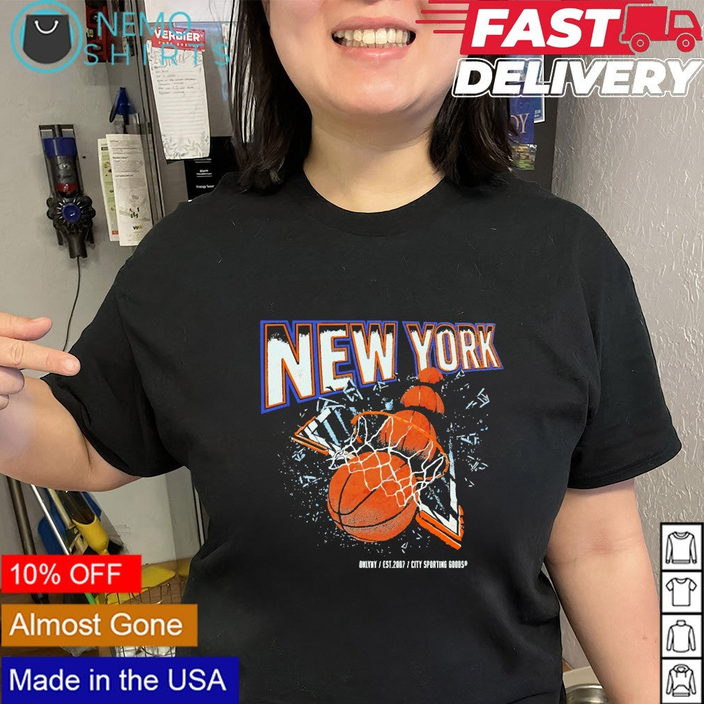 New York Knicks City Sporting Goods est 2007 shirt