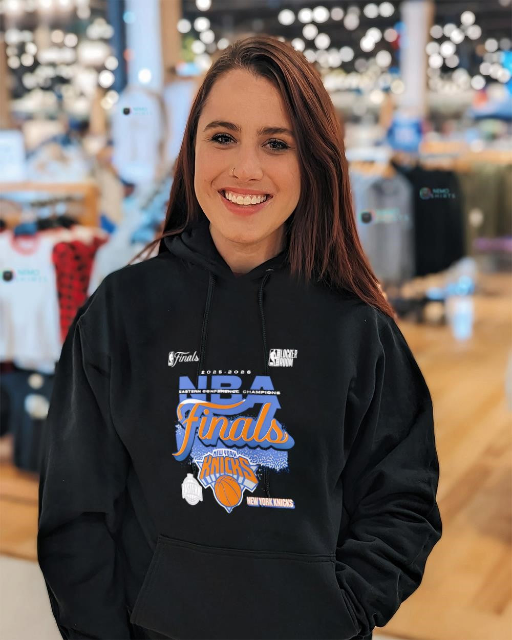 New York Knicks Conference Champs 2025-26 Finals NBA shirt