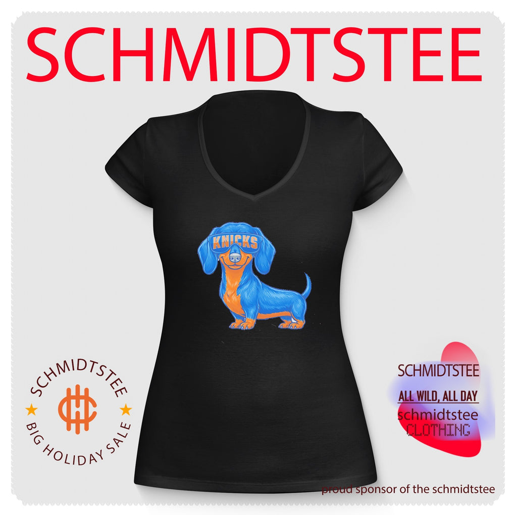 New York Knicks Dachshund Dog cartoon shirt