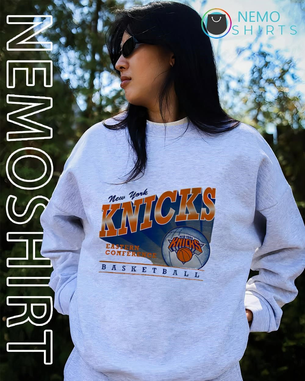 New York Knicks Eastern Conference basketball logo shirt