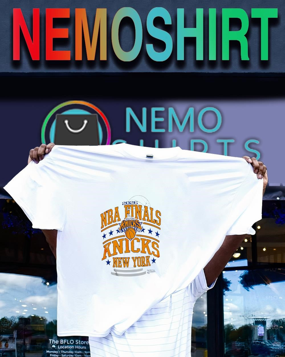 New York Knicks Game 1 NBA Finals 2026 shirt