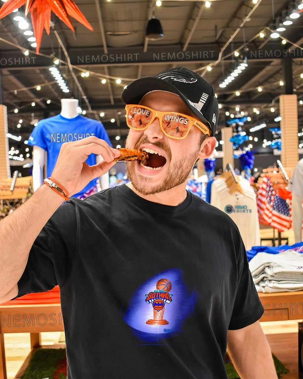 New York Knicks Gotham Batman basketball trophy shirt