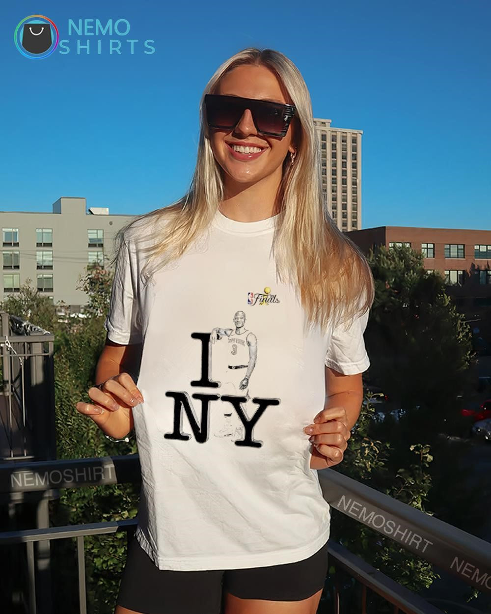 New York Knicks Josh Hart I love NY NBA Finals shirt