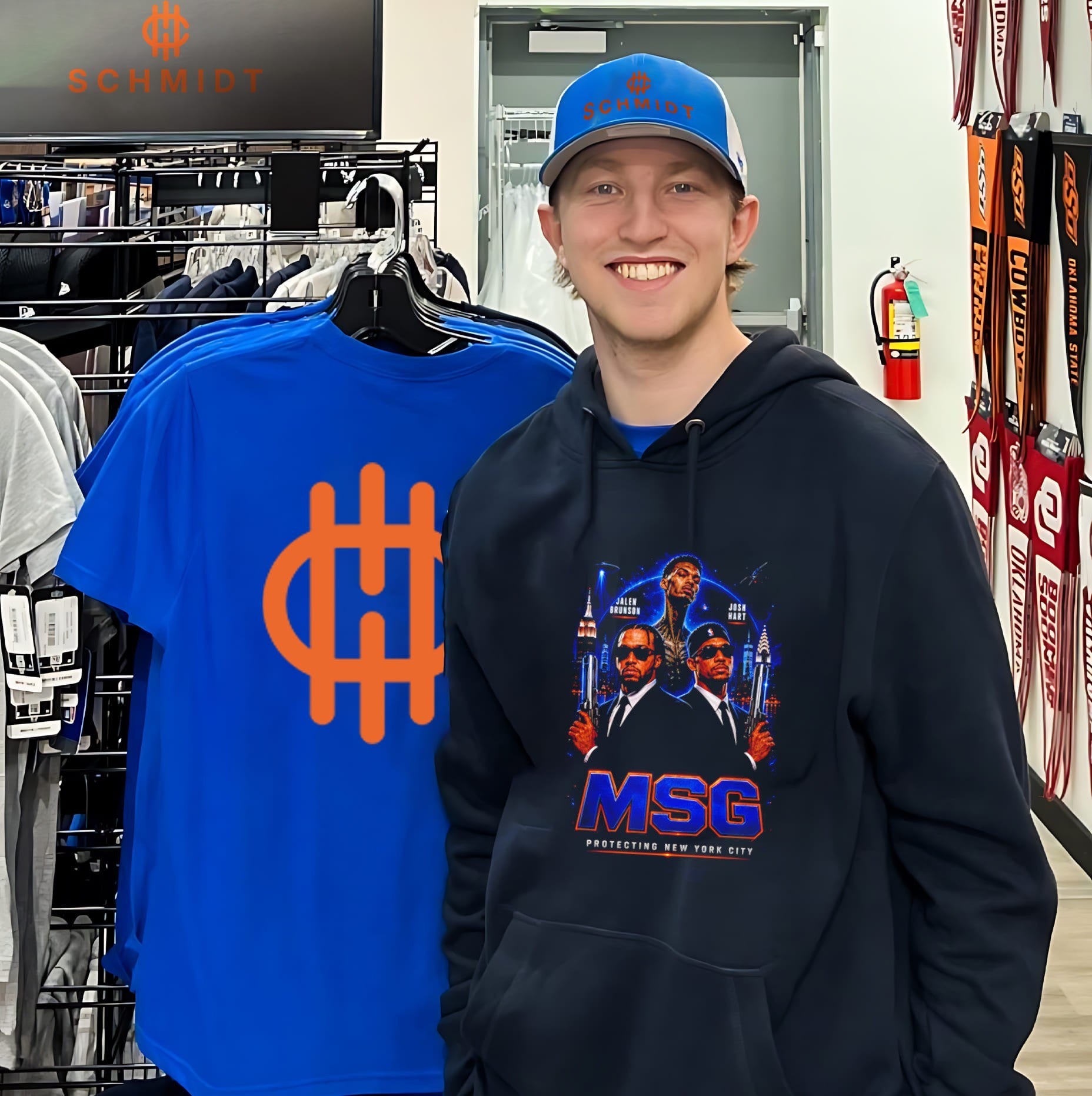 New York Knicks MSG Protector New York City shirt