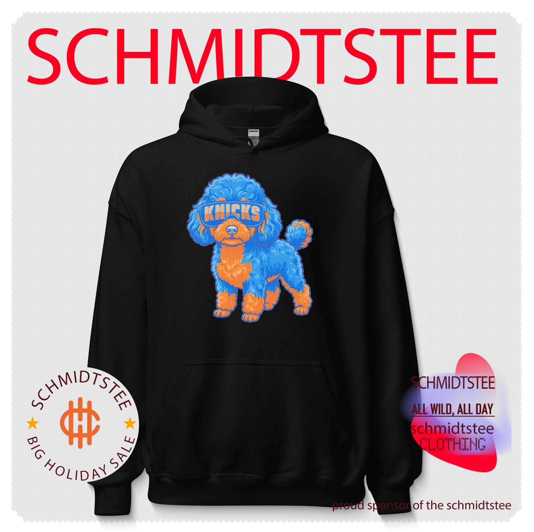New York Knicks Teacup Poodle cartoon shirt