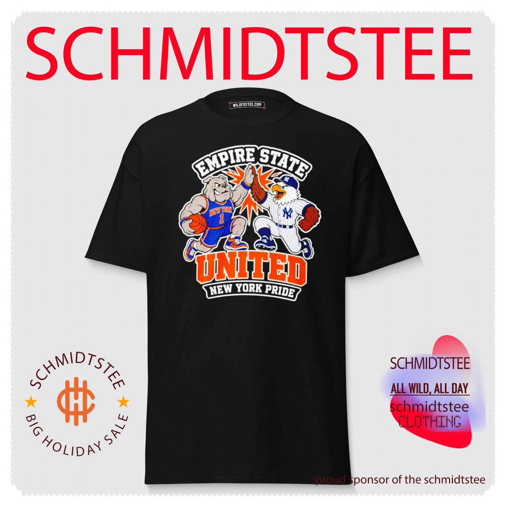 New York Knicks and Yankees Empire State United NY Pride shirt
