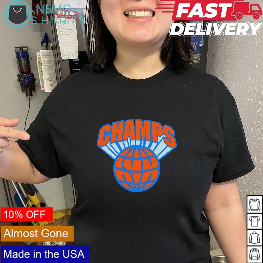 New York Knicks as world champions shirt