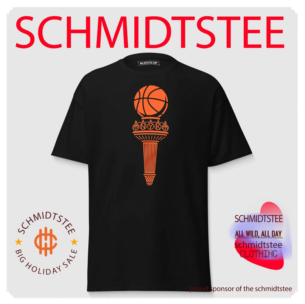 New York Knicks basketball torch logo shirt