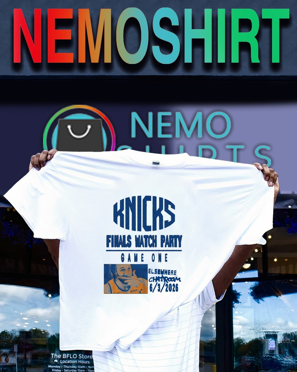 New York Knicks finals watch party game one shirt