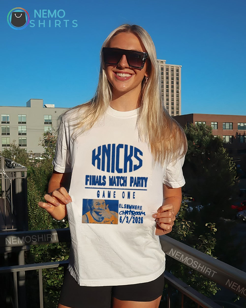 New York Knicks finals watch party game one shirt