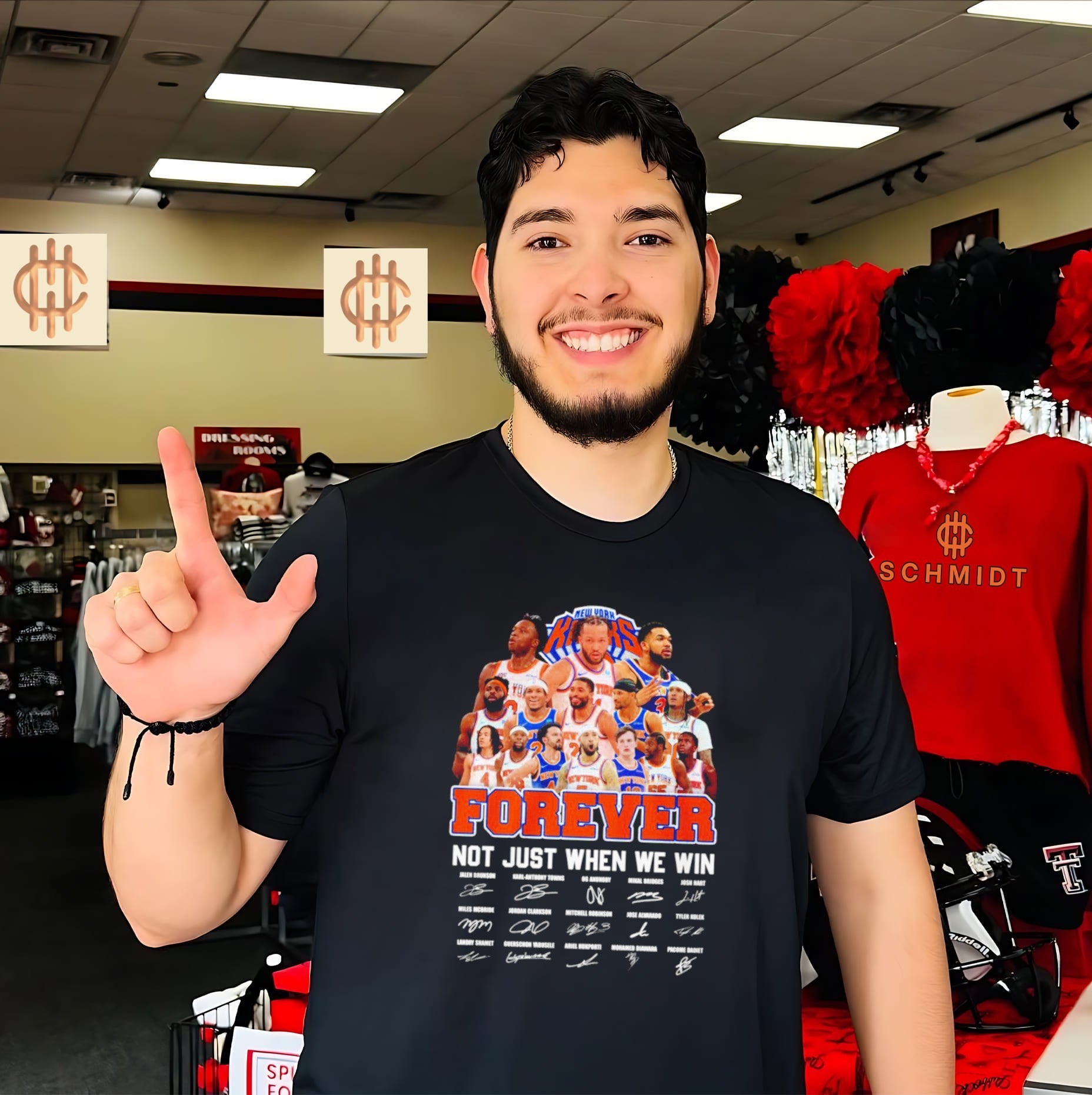 New York Knicks forever not just when we win signatures 2026 shirt