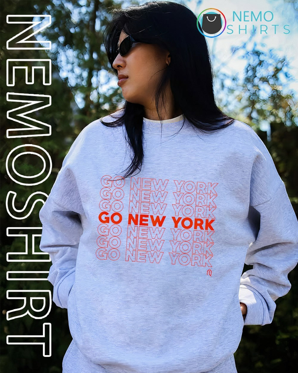 New York Knicks go New York shirt