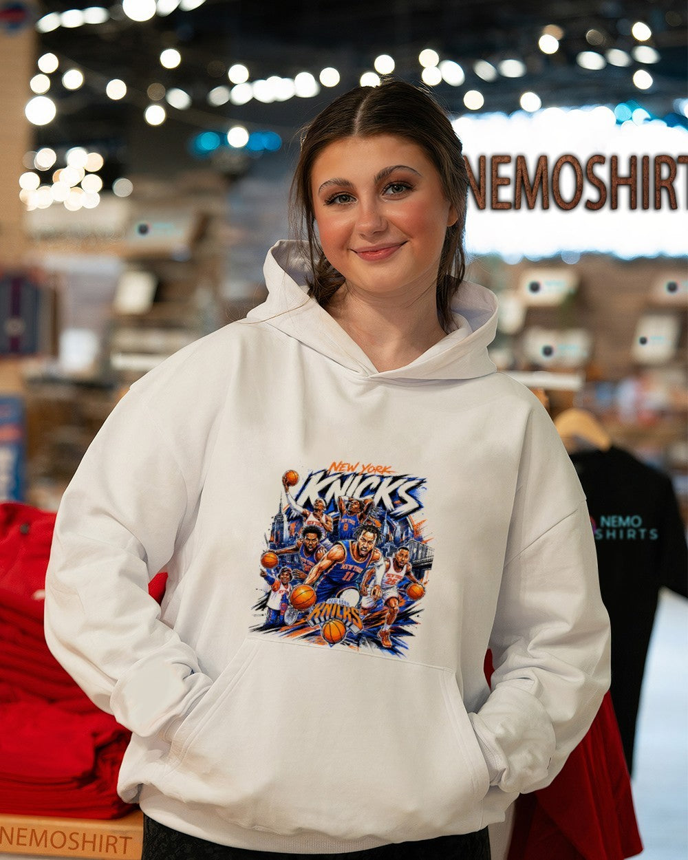 New York Knicks players city graphic shirt