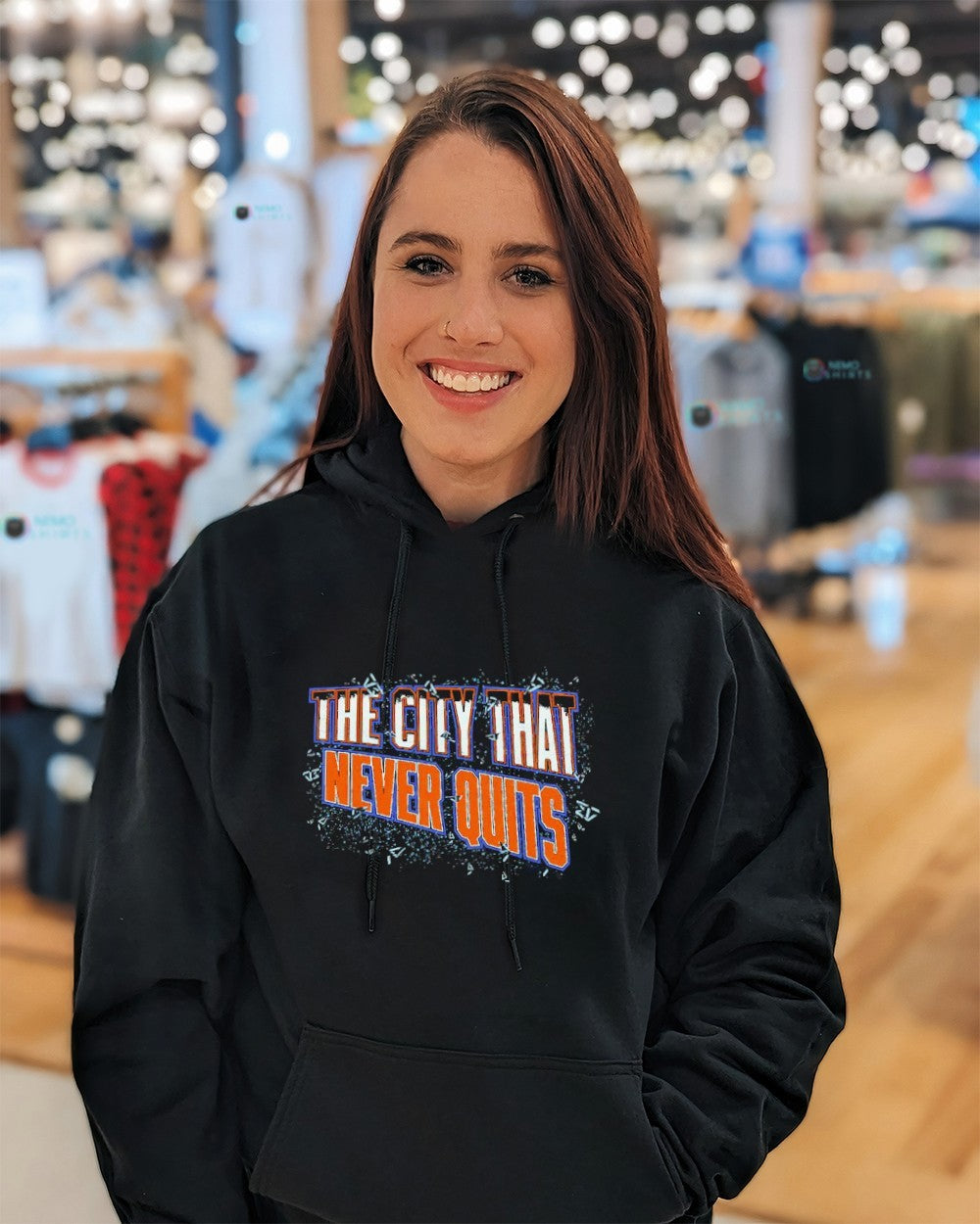 New York Knicks the city thai never quits shirt