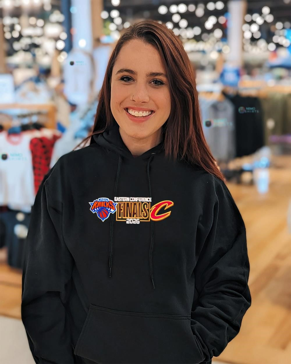 New York Knicks vs Cleveland Cavaliers 2026 Eastern Conference Finals shirt