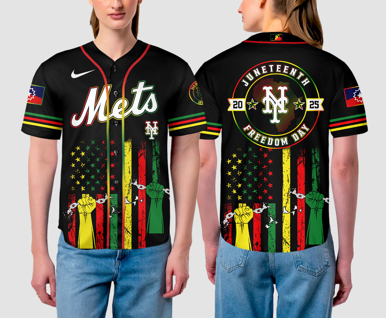 New York Mets Juneteenth Day 2025 Jersey