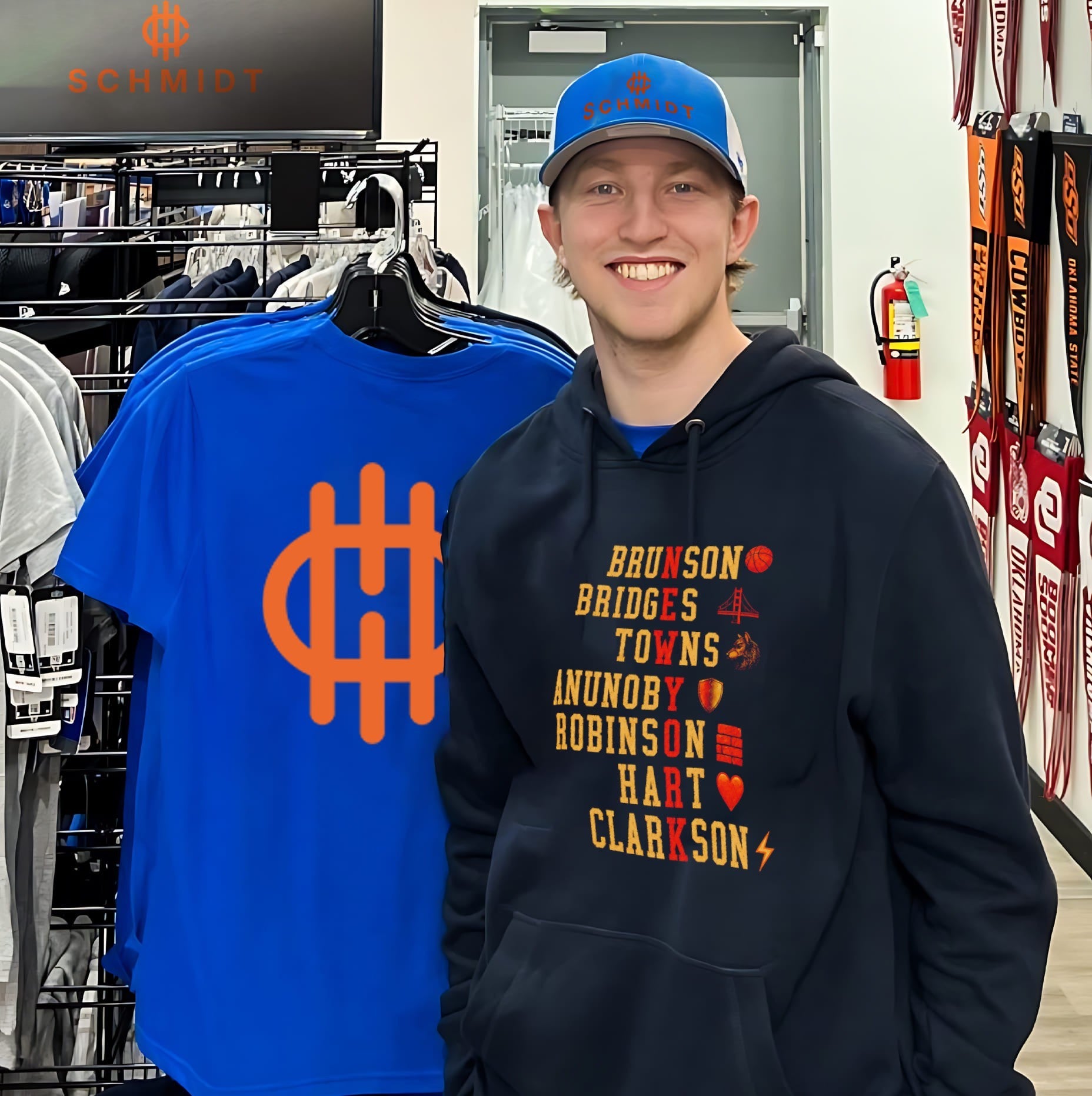 New York Roster Knicks 2026 Champions Hidden Letter shirt