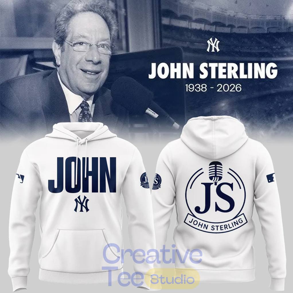New York Yankees Honoring The Legend – Voice of the Yankees John Sterling Hoodie
