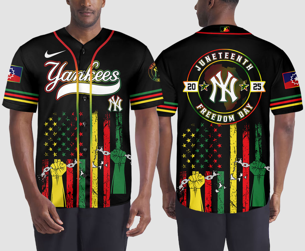 New York Yankees Juneteenth Day 2025 Jersey